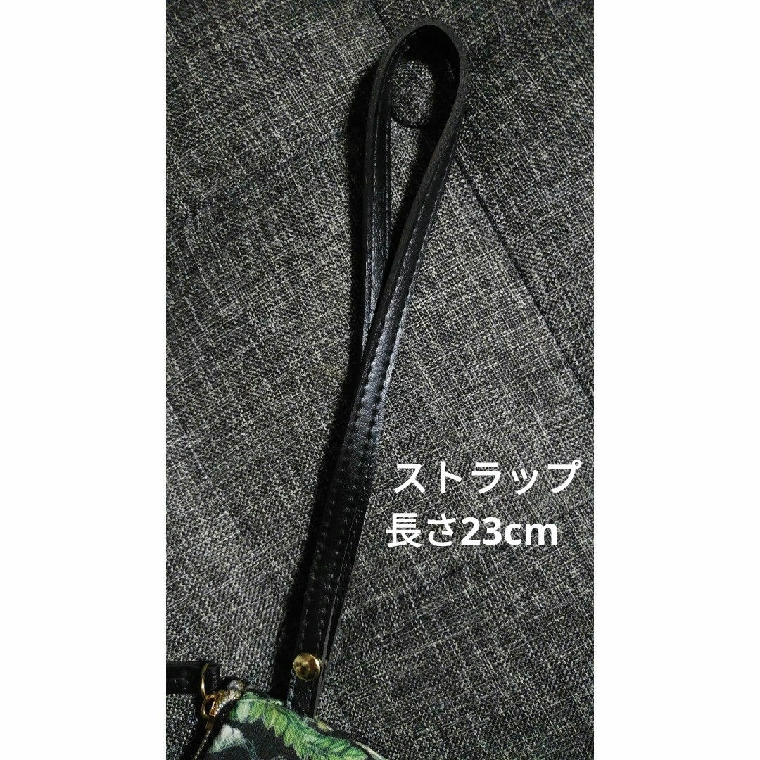 チャコール様専用★リメイクポーチ ストラップ付き HORNS＆ミニポーチ ハンドメイドのファッション小物(ポーチ)の商品写真