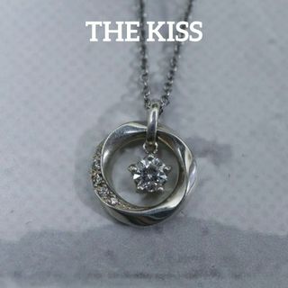 ザキッス(THE KISS)の【匿名配送】THE KISS キス ネックレス SV 2.5g ストーン(ネックレス)