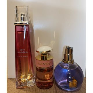 人気香水３種類（PRADA、GIVENCHY、LANVIN）(香水(女性用))