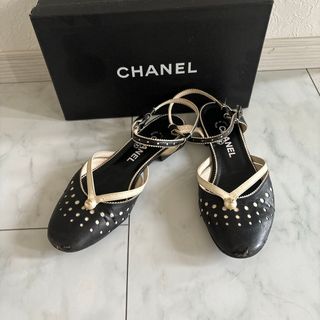 シャネル(CHANEL)の値下げ！シャネル サンダル 371/2(サンダル)