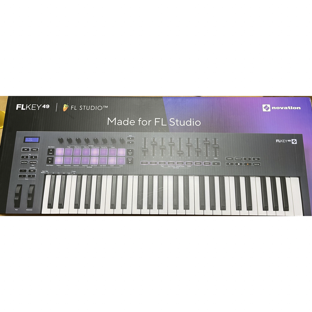 Novation FLKEY49 MIDIキーボード 送料無料 楽器のDTM/DAW(MIDIコントローラー)の商品写真