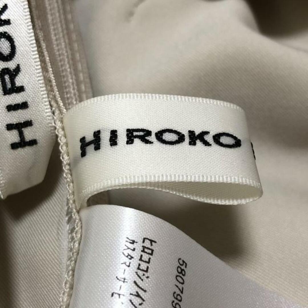 HIROKO KOSHINO(ヒロココシノ)のHIROKO KOSHINO(ヒロココシノ) パンツ サイズ40 M レディース美品  - グレーベージュ フルレングス レディースのパンツ(その他)の商品写真