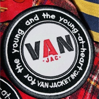 ヴァンヂャケット(VAN Jacket)の◆VAN刺繍フェルトワッペン9~10cm丁寧な刺繍です。一般非売品大変貴重！(スタジャン)