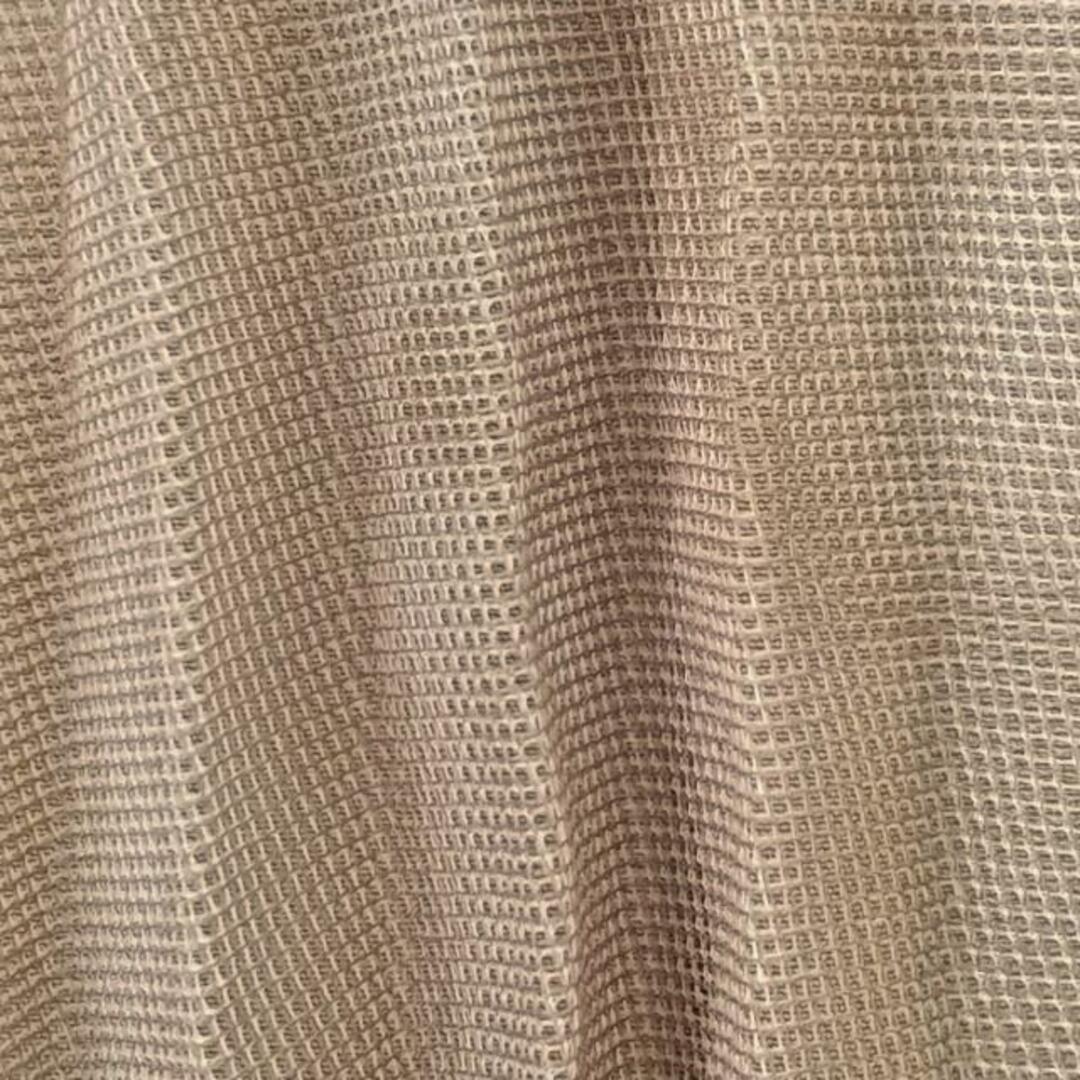 EPOCA(エポカ)のEPOCA(エポカ) ロングスカート サイズ38 M レディース美品  - ライトブラウン プリーツ/チュール レディースのスカート(ロングスカート)の商品写真