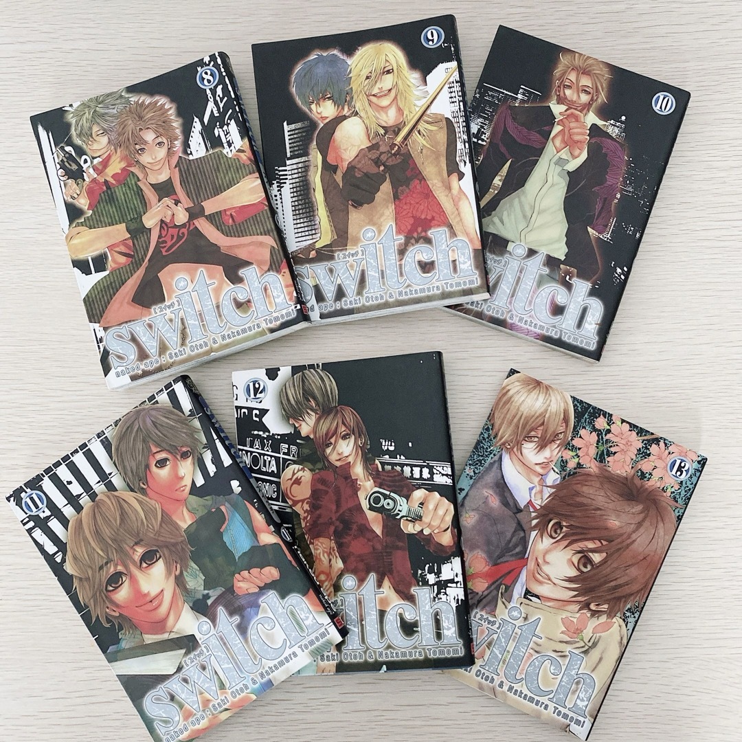 【美品、中古品混合】naked ape Switch DOLLS 全巻セット エンタメ/ホビーの漫画(全巻セット)の商品写真