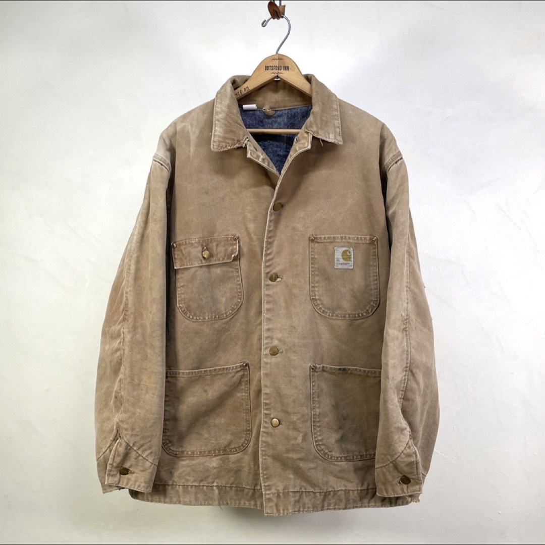 carhartt(カーハート)の希少 70s カーハート ミシガンチョアジャケット 46 ビッグサイズ ダック メンズのジャケット/アウター(その他)の商品写真