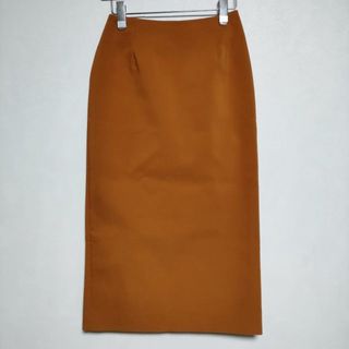 グラフペーパー(Graphpaper)のGraphpaper 新品 Triple Cloth Tight Skirt GL203-40100B 定価30800円 ロングスカート ブラウン レディース グラフペーパー【中古】4-0324M∞(ロングスカート)