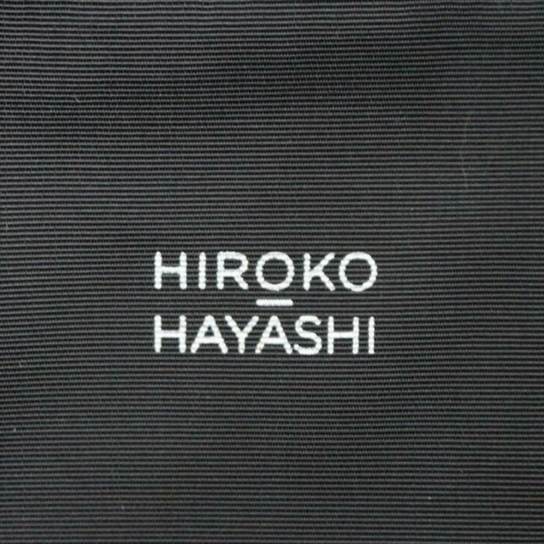HIROKO HAYASHI(ヒロコハヤシ)のHIROKO HAYASHI(ヒロコハヤシ) リュックサック - ダークグレー×ブラウン ナイロン×レザー レディースのバッグ(リュック/バックパック)の商品写真