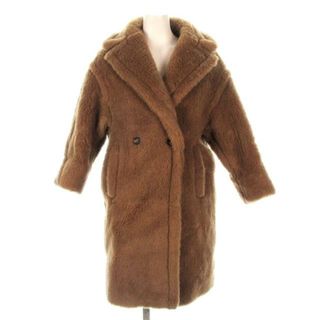 マックスマーラ(Max Mara)のMax Mara(マックスマーラ) コート サイズL レディース ミニ テディベア コート 23101626336 ブラウン キャメル/シルク/キッズサイズ/冬 シルク、ラクダ(その他)