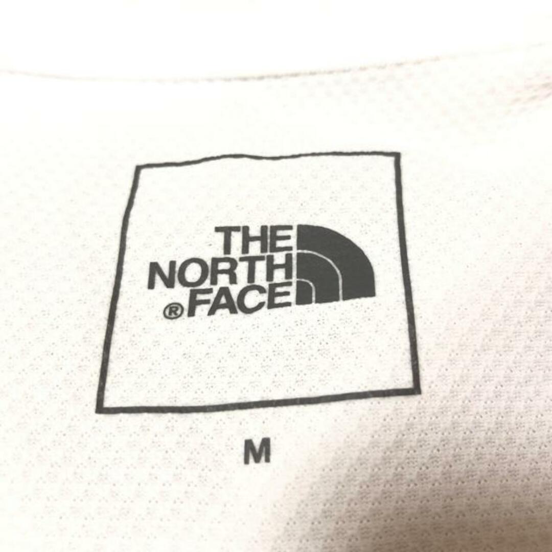 THE NORTH FACE(ザノースフェイス)のTHE NORTH FACE(ノースフェイス) 半袖Tシャツ サイズM レディース - 白×グレー クルーネック レディースのトップス(Tシャツ(半袖/袖なし))の商品写真