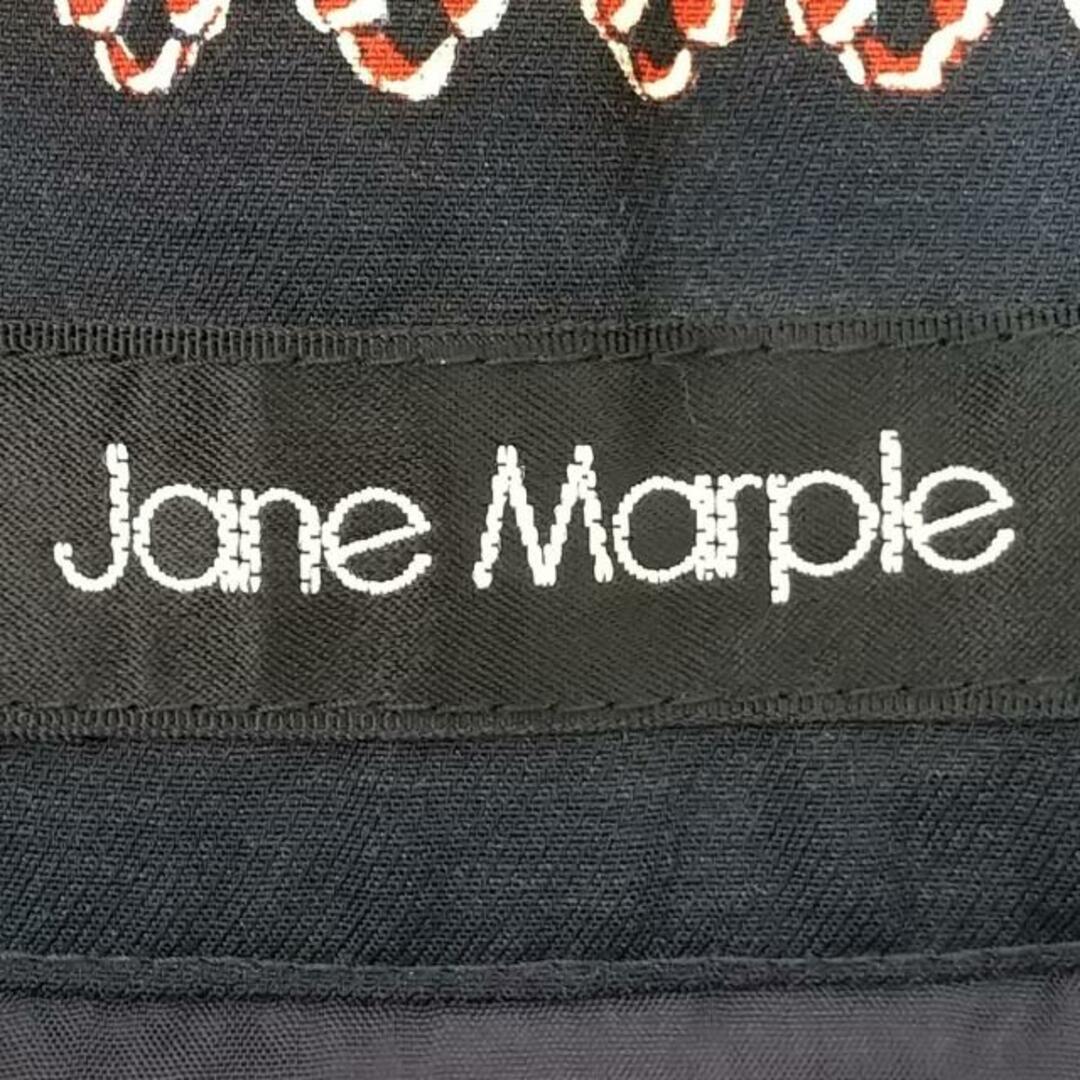 JaneMarple(ジェーンマープル)のJane Marple(ジェーンマープル) スカート サイズM レディース美品  - ネイビー×アイボリー×マルチ ひざ丈 レディースのスカート(その他)の商品写真