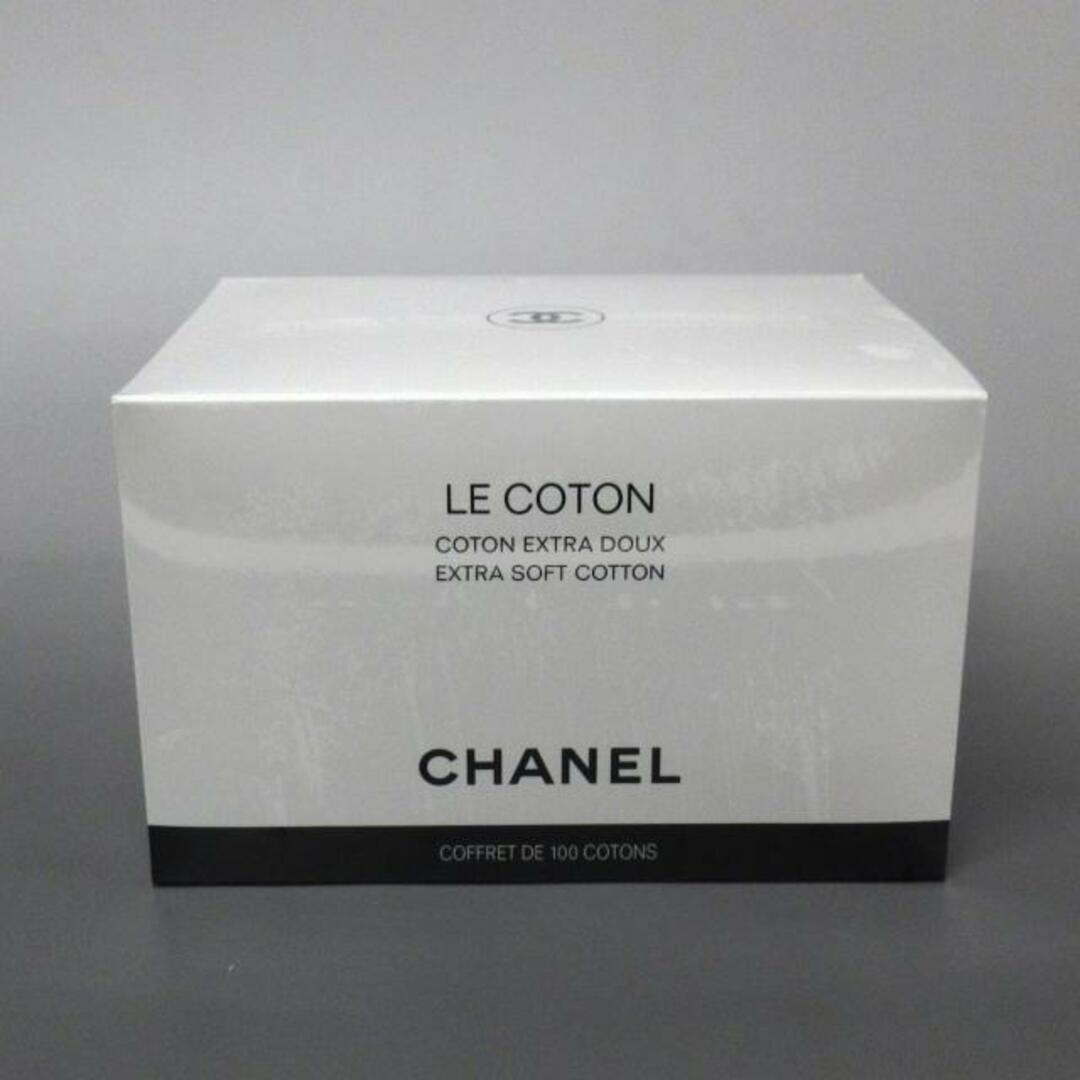 CHANEL(シャネル)のCHANEL(シャネル) 小物新品同様  - 白 エクストラ ソフトコットン 100枚入 コットン レディースのファッション小物(その他)の商品写真