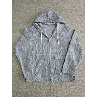 テンダーロイン(TENDERLOIN)のブッチャープロダクツ ヒッコリ パーカー 38 アットラスト TIMEWORN(ライダースジャケット)