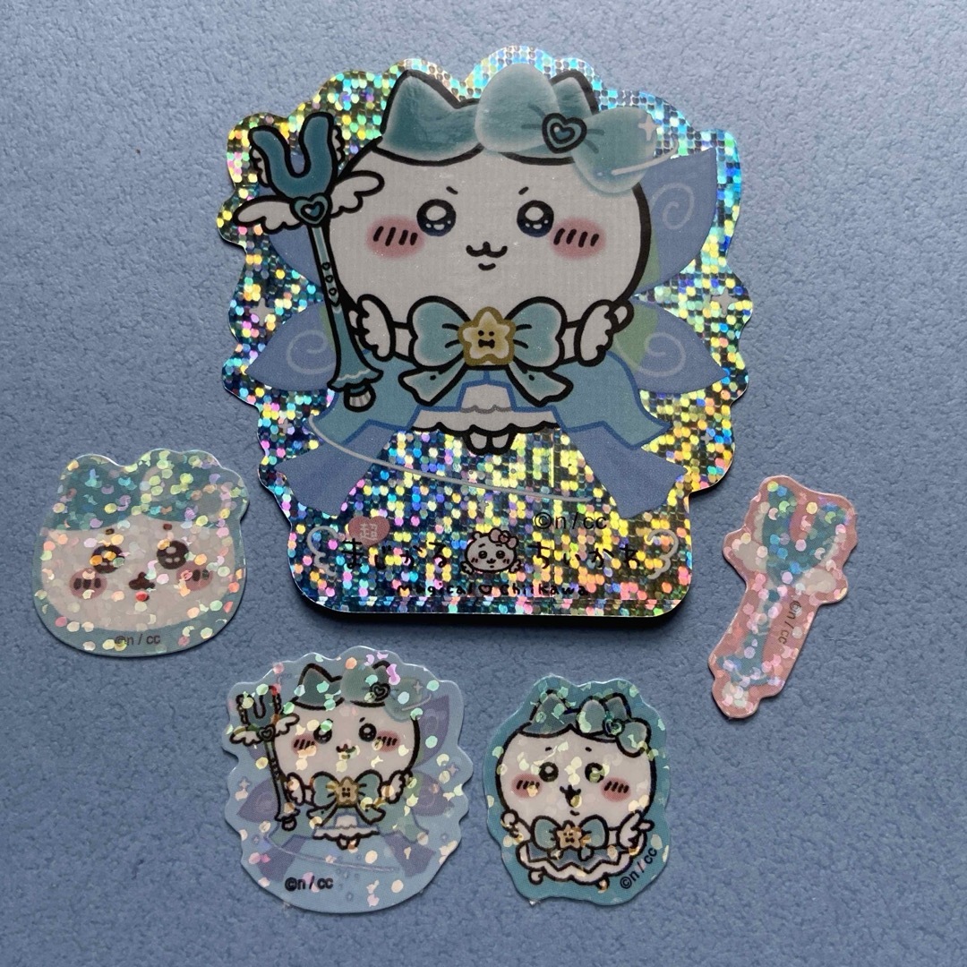 ちいかわ(チイカワ)のちいかわ まじかる ハチワレ ホログラムステッカー フレークシール セット エンタメ/ホビーのアニメグッズ(その他)の商品写真
