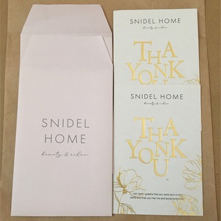 SNIDEL HOME - スナイデルホーム♡ピンク♡メッセージカード＆封筒 2セット♡♡