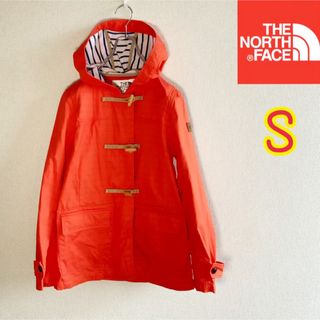 ザノースフェイス(THE NORTH FACE)のノースフェイス　コットンジャケット ダッフルジャケット　オレンジ　レディースS(ブルゾン)