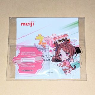 メイジ(明治)のウマ娘✕マカダミアチョコレート　オリジナルミニアクリルスタンド　サクラローレル(キャラクターグッズ)