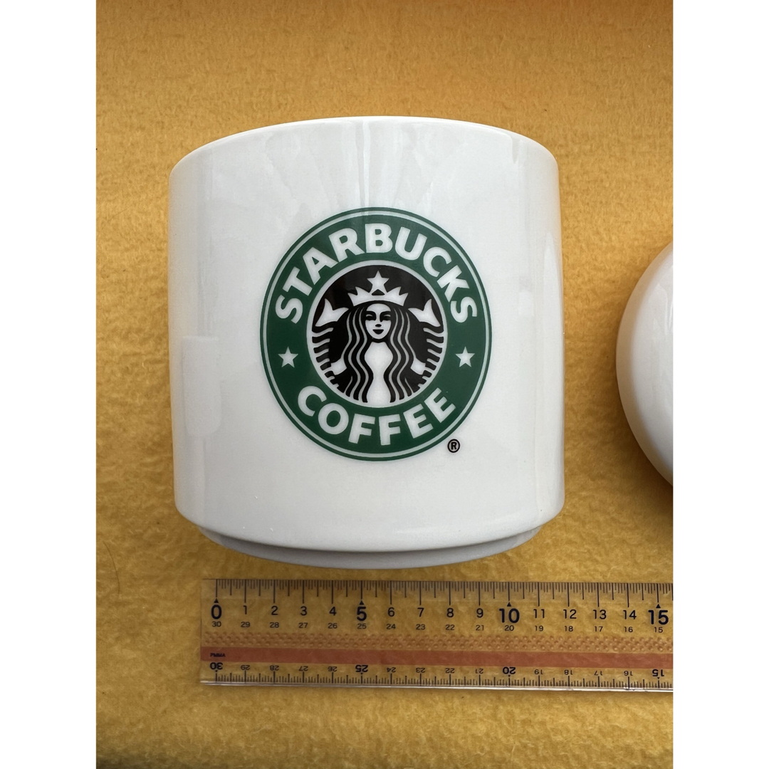 Starbucks(スターバックス)のスターバックス陶器製キャニスター インテリア/住まい/日用品のキッチン/食器(容器)の商品写真