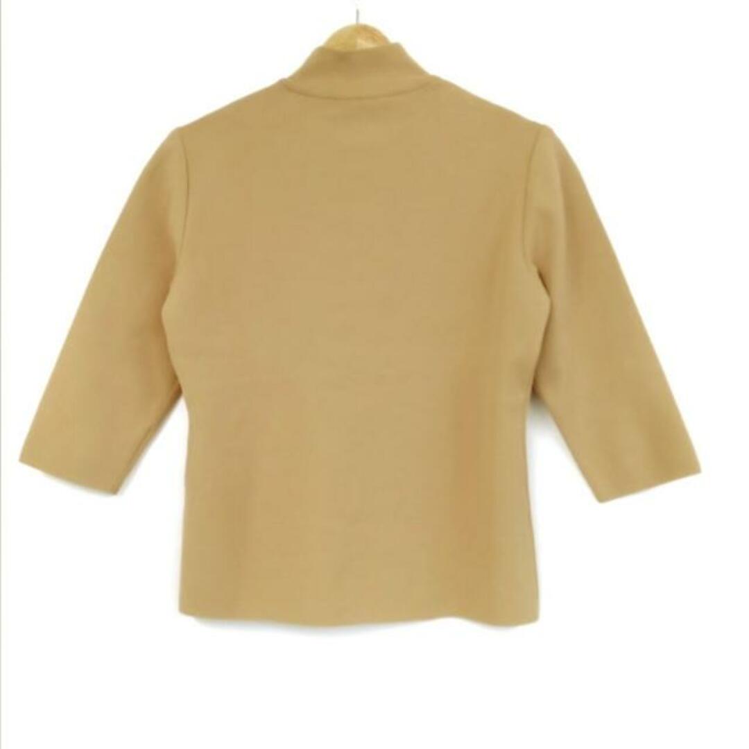 leilian(レリアン)のLeilian(レリアン) 長袖セーター サイズ9 M レディース美品  - ライトブラウン ハイネック レディースのトップス(ニット/セーター)の商品写真