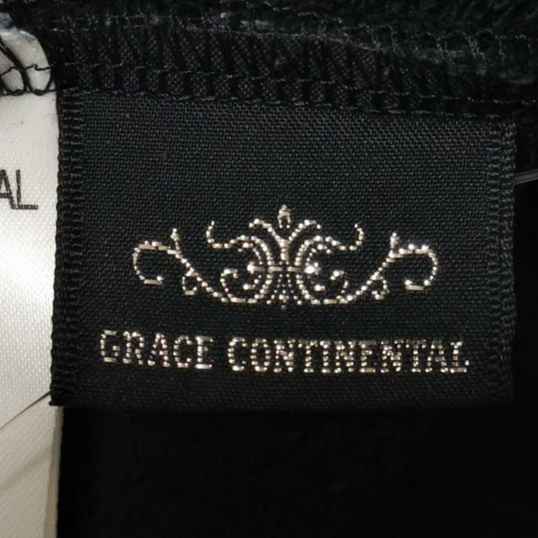 GRACE CONTINENTAL(グレースコンチネンタル)のGRACE CONTINENTAL(グレースコンチネンタル) パーカー サイズ36 S レディース - 黒 半袖 レディースのトップス(パーカー)の商品写真