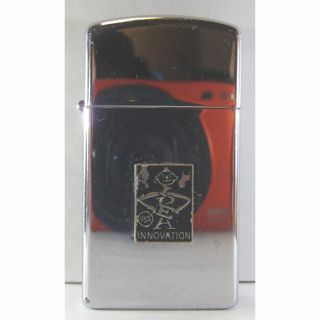 ジッポー(ZIPPO)のFLAT BOTTOM SLIM ZIPPO US Steel　メタルバッジ(タバコグッズ)