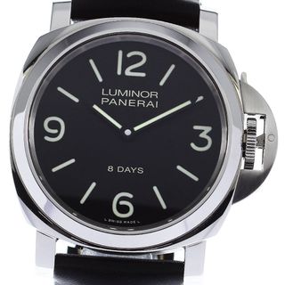 パネライ(PANERAI)のパネライ PANERAI PAM00560 ルミノールベース 8DAYS アッチャイオ 手巻き メンズ 内箱・保証書付き_625045(腕時計(アナログ))