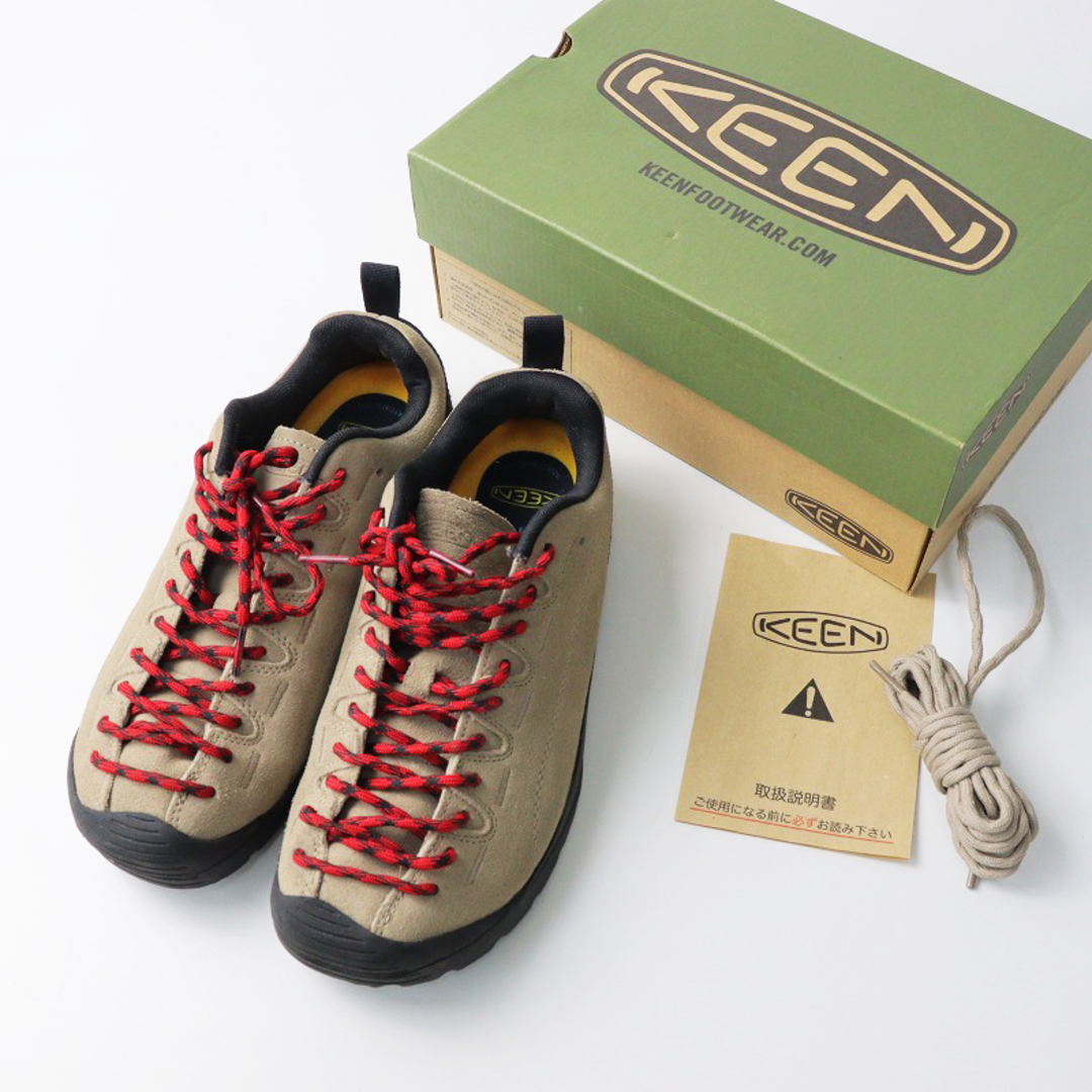 KEEN(キーン)のキーン KEEN 1002672 JASPER ジャスパー 26cm/SILVER MINK ベージュ アウトドア シューズ クライミング メンズ【2400013793797】 メンズの靴/シューズ(スニーカー)の商品写真