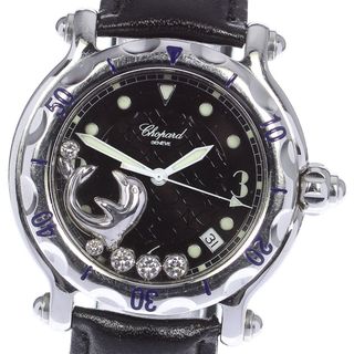 ジャンク ショパール Chopard 28/8897 ハッピースポーツ ドルフィン デイト クォーツ メンズ _806115