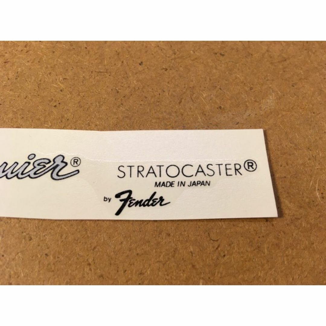 Squier by Fender STRATOCASTER デカール 補修用 ⑧ 楽器のギター(パーツ)の商品写真