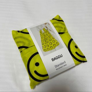 バグゥ(BAGGU)の新品未使用　バグゥ　BAGGU スタンダードエコバッグ　スマイリー(エコバッグ)