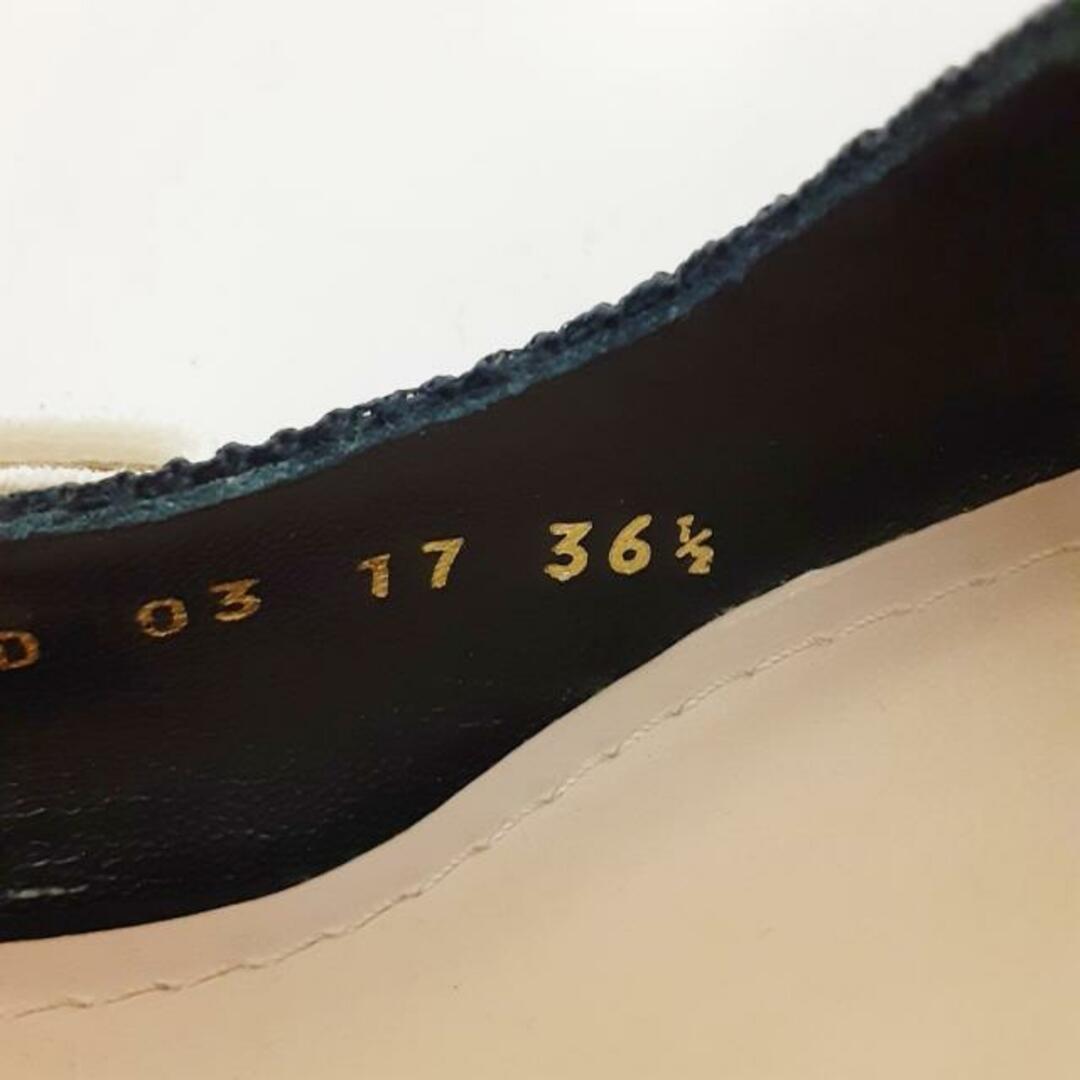 Christian Dior(クリスチャンディオール)のDIOR/ChristianDior(ディオール/クリスチャンディオール) サンダル 36 1/2 レディース - 黒×アイボリー J'ADIOR 化学繊維 レディースの靴/シューズ(サンダル)の商品写真
