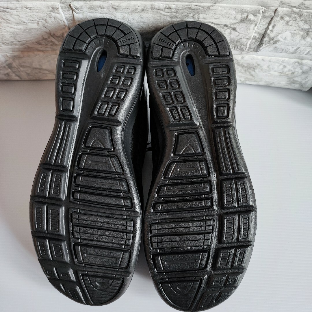 DUNLOP(ダンロップ)の【タグ付】DUNLOP REFINED 25.5cm 黒 ウォーキングシューズ メンズの靴/シューズ(スニーカー)の商品写真