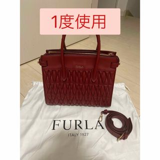 フルラ(Furla)の1度使用  FURLA  キルティング ハンドバッグ  2way フルラ(ハンドバッグ)