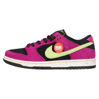 ナイキ(NIKE)のNIKE SB ナイキエスビー SB DUNK LOW PRO RED PLUM エスビー ダンクロープロ レッドプラム ローカットスニーカー BQ6817-501 パープル/ブラック US10/28.0cm(スニーカー)