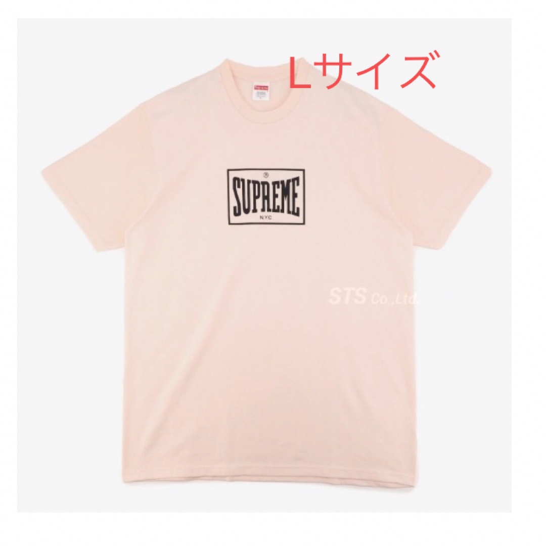 Supreme(シュプリーム)の新品　Supreme Warm Up Tee ウォーム アップ  ピンク メンズのトップス(Tシャツ/カットソー(半袖/袖なし))の商品写真