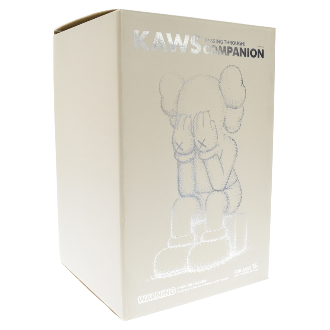 MEDICOM TOY(メディコムトイ)のMEDICOM TOY メディコムトイ × KAWS FPASSING THROUGH COMPANION カウズ パスィング スルー コンパニオン フィギュア 人形 グレー エンタメ/ホビーのフィギュア(その他)の商品写真