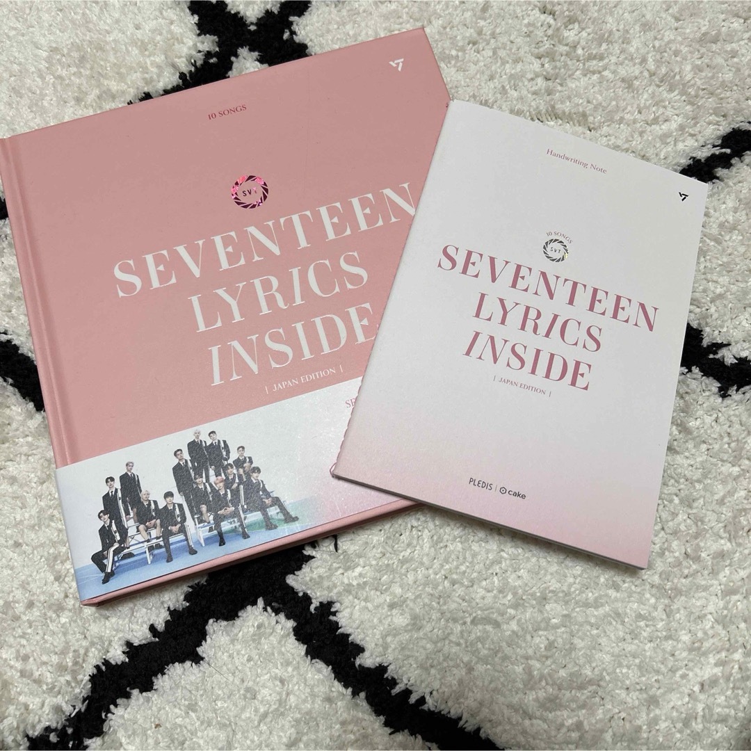 SEVENTEEN LYRICS INSIDE JAPAN EDITION エンタメ/ホビーのタレントグッズ(アイドルグッズ)の商品写真