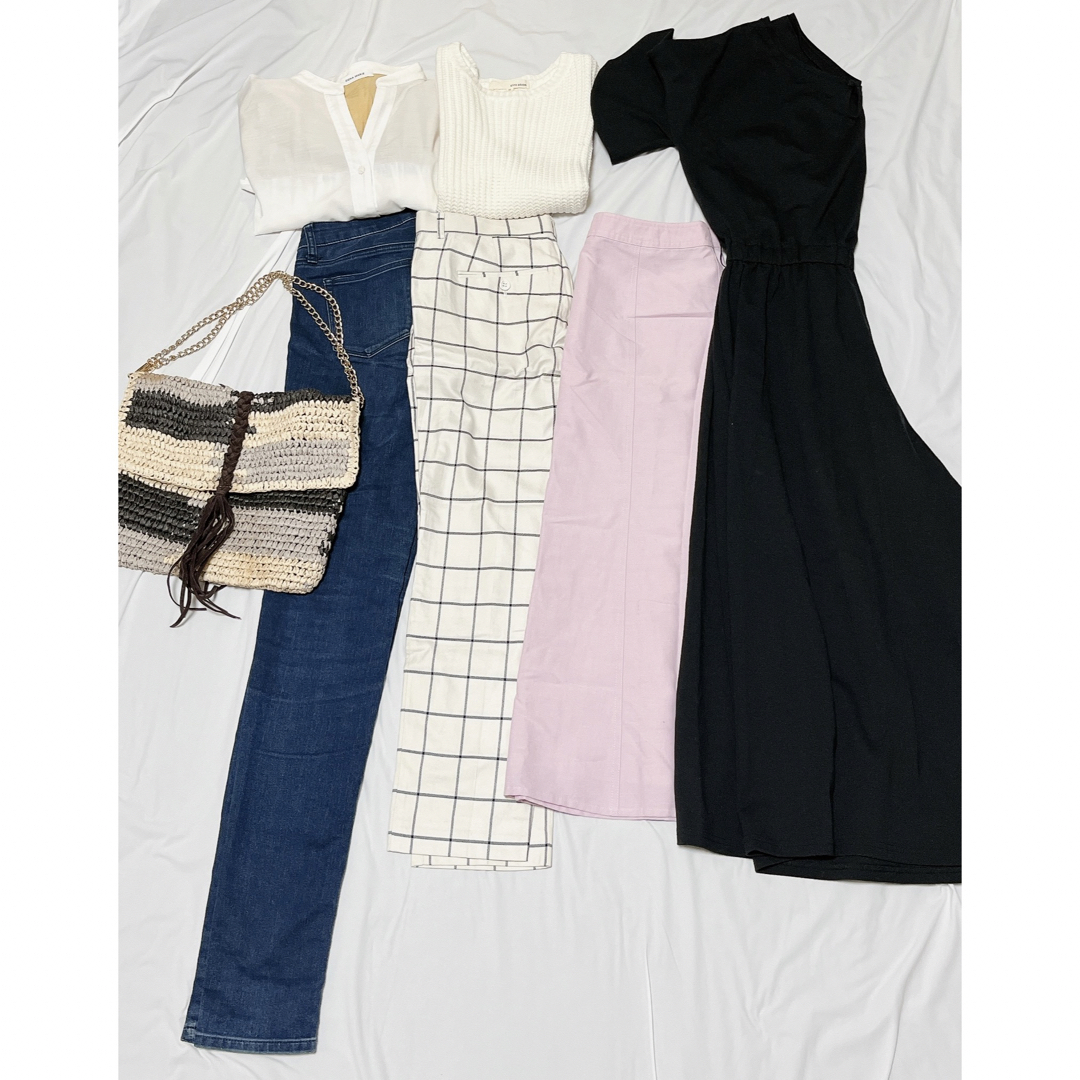 春夏服1週間コーデ コーデ売り まとめ売り オフィスカジュアルきれいめ Mサイズ 春夏服1週間コーデ コーデ売り まとめ売り オフィスカジュアルきれいめ Mサイズ