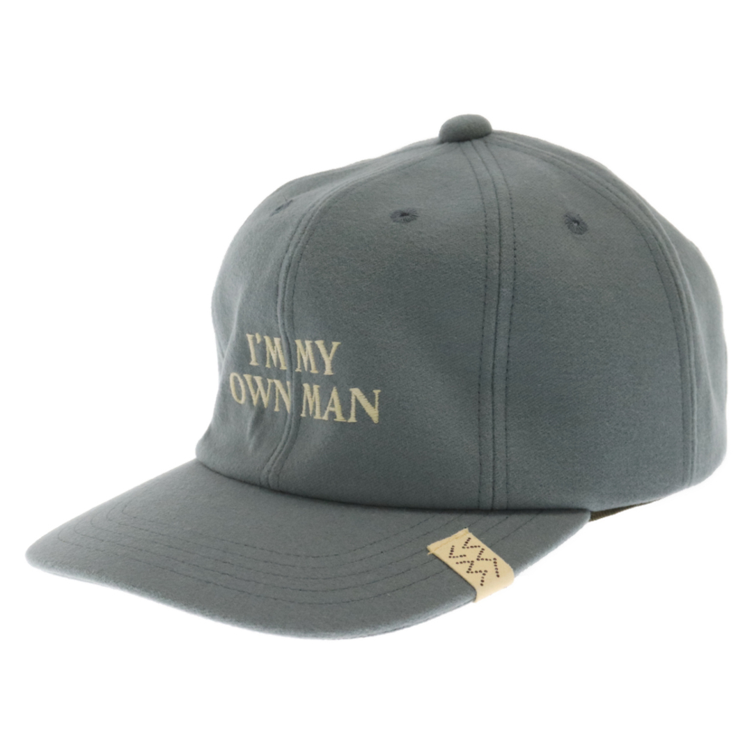 VISVIM(ヴィスヴィム)のVISVIM ヴィスヴィム EXCELSIOR 2 CAP I.M.O.M ウールリネン混フロント刺繍キャップ 帽子 グリーン メンズの帽子(キャップ)の商品写真