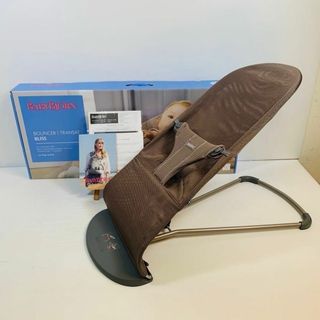 即日匿名配送対応　BabyBjorn バウンサー ブリスAir メッシュ ココア(その他)