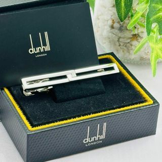 ダンヒル(Dunhill)のダンヒル　ネクタイピン　タイピン　ノット　インターロック　シルバー(ネクタイピン)