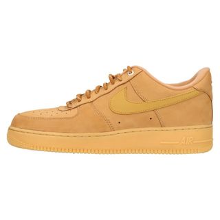 ナイキ(NIKE)のNIKE ナイキ AIR FORCE 1 07 WB FLAX/WHEAT-GUM LIGHT BROWN CJ9179-200 エアフォース1 ウィメンズ ローカットスニーカー ウィート ブラウン US12.5/JP30.5cm(スニーカー)