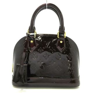 ルイヴィトン(LOUIS VUITTON)のLOUIS VUITTON(ルイヴィトン) ハンドバッグ モノグラムヴェルニ アルマBB M91678 アマラント パテント レザー（モノグラムの型押し）(ハンドバッグ)