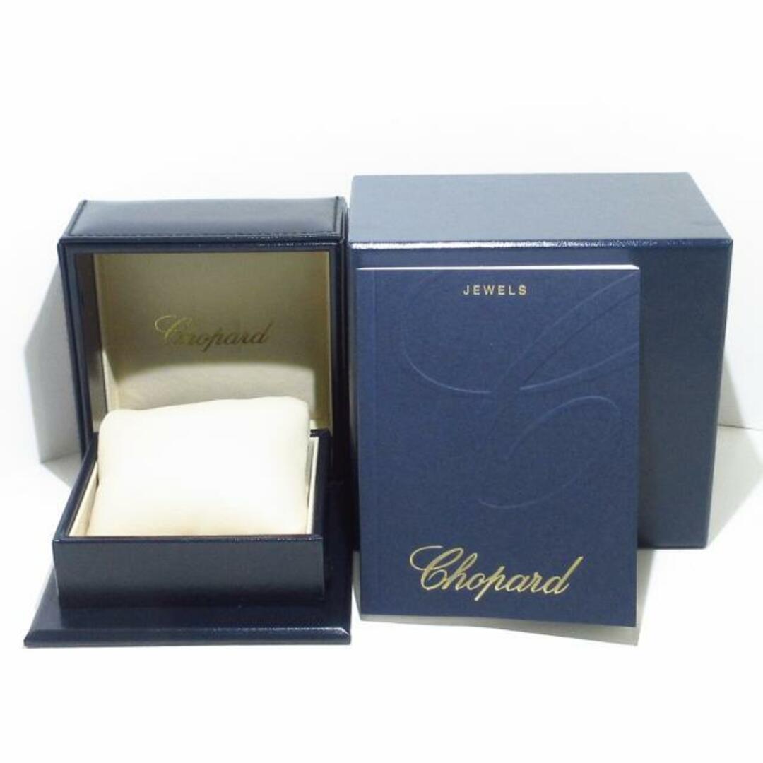 Chopard(ショパール)のChopard(ショパール) バングル美品  ハッピーダイヤモンド/ハッピーハート 85A480 K18WG×ダイヤモンド 1Pムービングダイヤ/ハート/パヴェダイヤ レディースのアクセサリー(ブレスレット/バングル)の商品写真