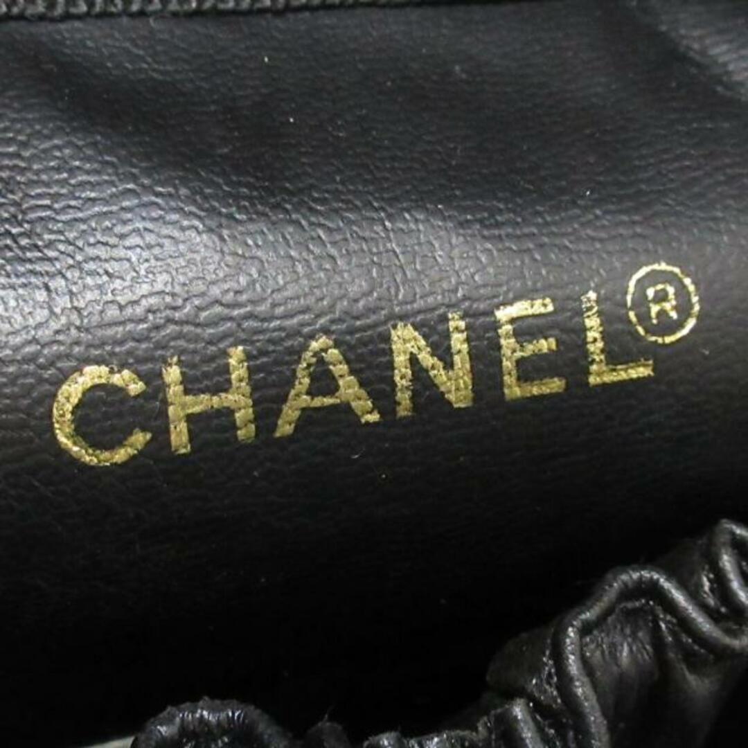 CHANEL(シャネル)のCHANEL(シャネル) バニティバッグ レディース ビコローレ 黒 ゴールド金具 ラムスキン レディースのバッグ(その他)の商品写真