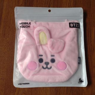 ビーティーイシビル(BT21)のBT21  COOKY   フェイスタイプポーチ(アイドルグッズ)