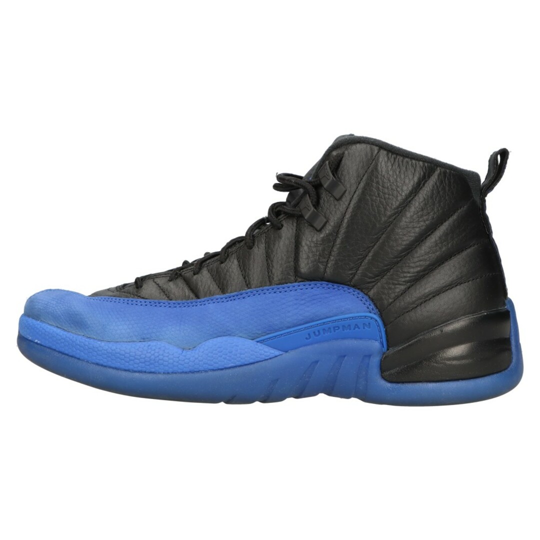 NIKE(ナイキ)のNIKE ナイキ AIR JORDAN 12 BLACK GAME ROYAL 130690-014 エアジョーダン12 ブラック ゲームロイヤル ハイカットスニーカー ブラック/ブルー US9.5/27.5cm メンズの靴/シューズ(スニーカー)の商品写真