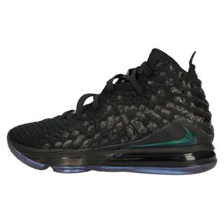 ナイキ(NIKE)のNIKE ナイキ LEBRON 17 CURRENCY BQ3177-001 レブロン ニットポジット カレンシー ハイカットスニーカー US8/28cm ブラック(スニーカー)