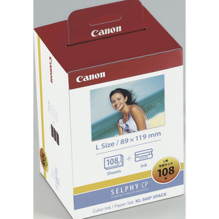 Canon - 【Canon SELPHY CP】　純正品 インク&写真用紙108枚
