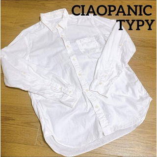 チャオパニックティピー(CIAOPANIC TYPY)のチャオパニックティピー：ホワイトシャツ 長袖シャツ(シャツ)